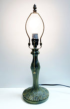 Load image into Gallery viewer, TRADITIONAL Antique Style-Tiffany Lamp Base (Base Only) 1-Light Pull Chain-Bronze Finish
