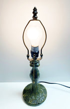 Load image into Gallery viewer, TRADITIONAL Antique Style-Tiffany Lamp Base (Base Only) 1-Light Pull Chain-Bronze Finish