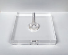 Load image into Gallery viewer, ACRYLIC LAMP BASES-Round or Square, 5",6",7" or 8" Sizes (1 Pc.)