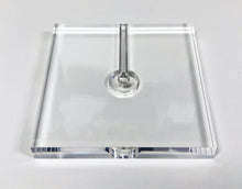 Load image into Gallery viewer, ACRYLIC LAMP BASES-Round or Square, 5",6",7" or 8" Sizes (1 Pc.)