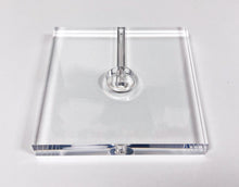 Load image into Gallery viewer, ACRYLIC LAMP BASES-Round or Square, 5",6",7" or 8" Sizes (1 Pc.)