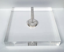 Load image into Gallery viewer, ACRYLIC LAMP BASES-Round or Square, 5",6",7" or 8" Sizes (1 Pc.)