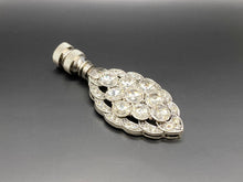 Load image into Gallery viewer, ART DECO RHINESTONE Lamp Finial-Antique Silver Finish
