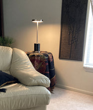 Load image into Gallery viewer, Ilumina-Rechargeable LED Cordless Portable Lamp-Satin Nickel Finish/Black Marble