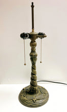 Load image into Gallery viewer, DRAGONFLY Design-Tiffany Lamp Base (Base Only) 2-Light Pull Chain-Bronze Finish