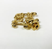 Load image into Gallery viewer, FANCY LOOP Solid Cast Brass Lamp Finial, Highly Detailed w/Dual Threads