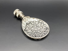 Load image into Gallery viewer, MEDALLION #13 Cast Metal Lamp Finial-Antique Silver Finish
