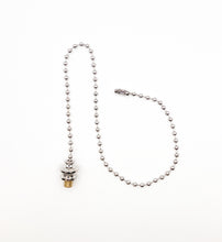 Load image into Gallery viewer, PULL CHAIN ADAPTER, Convert 1/4-27 Finials into Pull Chains, Available in 3 finishes (1 Pc.)