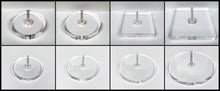 Load image into Gallery viewer, ACRYLIC LAMP BASES-Round or Square, 5",6",7" or 8" Sizes (1 Pc.)
