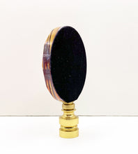 Load image into Gallery viewer, HALLOWEEN Lamp Finial-Optic Crystal-Round or Square-AvailableI In 4-Base Finishes (1-Pc.)
