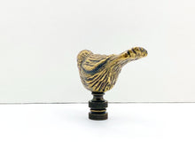 Load image into Gallery viewer, SPARROW Lamp Finial-Antique Brass or Polished Brass Finish, Highly detailed metal casting (1-Pc.)