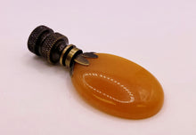 Load image into Gallery viewer, TOPAZ JADE Oval Stone Lamp Finial with AB,PB or SN Base (1-PC.)