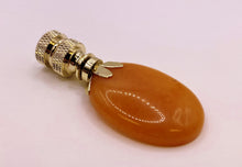 Load image into Gallery viewer, TOPAZ JADE Oval Stone Lamp Finial with AB,PB or SN Base (1-PC.)