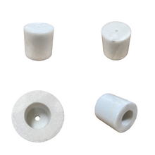 Load image into Gallery viewer, MARBLE LAMP/SCULPTURE BASE-Cube or Cylinder, 4" or 5", Black or White (1 Pc.)