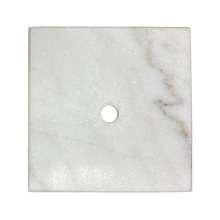 Load image into Gallery viewer, MARBLE LAMP BASES-Round or Square, 5" or 6", Black or White (1 Pc.)