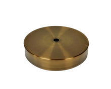 Load image into Gallery viewer, METAL LAMP BASES-Round or Square, 5" and 6", Available in 4 Finishes: AB, PB, PN and MBK (1 Pc.)