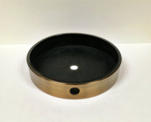 Load image into Gallery viewer, METAL LAMP BASES-Round or Square, 5" and 6", Available in 4 Finishes: AB, PB, PN and MBK (1 Pc.)