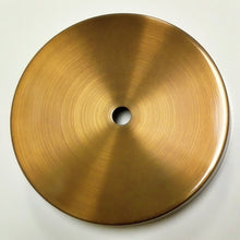 Load image into Gallery viewer, METAL LAMP BASES-Round or Square, 5" and 6", Available in 4 Finishes: AB, PB, PN and MBK (1 Pc.)