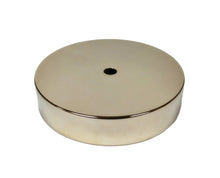 Load image into Gallery viewer, METAL LAMP BASES-Round or Square, 5" and 6", Available in 4 Finishes: AB, PB, PN and MBK (1 Pc.)