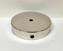 Load image into Gallery viewer, METAL LAMP BASES-Round or Square, 5" and 6", Available in 4 Finishes: AB, PB, PN and MBK (1 Pc.)