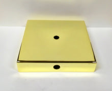 Load image into Gallery viewer, METAL LAMP BASES-Round or Square, 5" and 6", Available in 4 Finishes: AB, PB, PN and MBK (1 Pc.)
