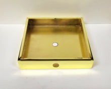 Load image into Gallery viewer, METAL LAMP BASES-Round or Square, 5" and 6", Available in 4 Finishes: AB, PB, PN and MBK (1 Pc.)
