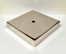 Load image into Gallery viewer, METAL LAMP BASES-Round or Square, 5" and 6", Available in 4 Finishes: AB, PB, PN and MBK (1 Pc.)