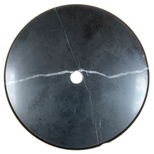 Load image into Gallery viewer, MARBLE LAMP BASES-Round or Square, 5" or 6", Black or White (1 Pc.)