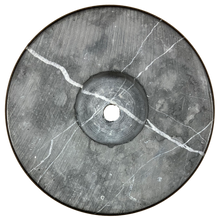 Load image into Gallery viewer, MARBLE LAMP BASES-Round or Square, 5" or 6", Black or White (1 Pc.)