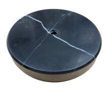 Load image into Gallery viewer, MARBLE LAMP BASES-Round or Square, 5" or 6", Black or White (1 Pc.)