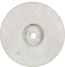 Load image into Gallery viewer, MARBLE LAMP BASES-Round or Square, 5" or 6", Black or White (1 Pc.)