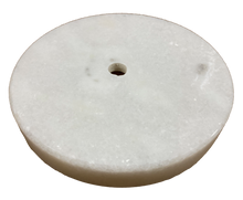 Load image into Gallery viewer, MARBLE LAMP BASES-Round or Square, 5" or 6", Black or White (1 Pc.)