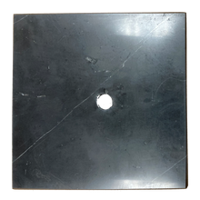 Load image into Gallery viewer, MARBLE LAMP BASES-Round or Square, 5" or 6", Black or White (1 Pc.)