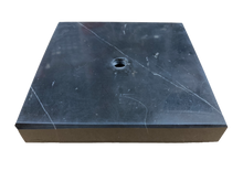 Load image into Gallery viewer, MARBLE LAMP BASES-Round or Square, 5" or 6", Black or White (1 Pc.)