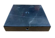 Load image into Gallery viewer, MARBLE LAMP BASES-Round or Square, 5" or 6", Black or White (1 Pc.)