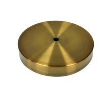 Load image into Gallery viewer, METAL LAMP BASES-Round or Square, 5" and 6", Available in 4 Finishes: AB, PB, PN and MBK (1 Pc.)
