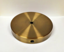 Load image into Gallery viewer, METAL LAMP BASES-Round or Square, 5" and 6", Available in 4 Finishes: AB, PB, PN and MBK (1 Pc.)
