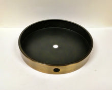 Load image into Gallery viewer, METAL LAMP BASES-Round or Square, 5" and 6", Available in 4 Finishes: AB, PB, PN and MBK (1 Pc.)