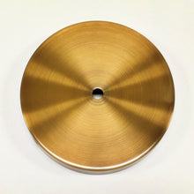 Load image into Gallery viewer, METAL LAMP BASES-Round or Square, 5" and 6", Available in 4 Finishes: AB, PB, PN and MBK (1 Pc.)