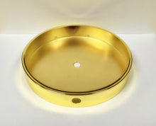 Load image into Gallery viewer, METAL LAMP BASES-Round or Square, 5" and 6", Available in 4 Finishes: AB, PB, PN and MBK (1 Pc.)