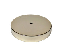 Load image into Gallery viewer, METAL LAMP BASES-Round or Square, 5" and 6", Available in 4 Finishes: AB, PB, PN and MBK (1 Pc.)