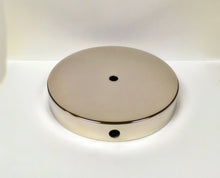 Load image into Gallery viewer, METAL LAMP BASES-Round or Square, 5" and 6", Available in 4 Finishes: AB, PB, PN and MBK (1 Pc.)