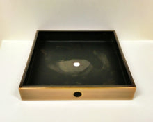 Load image into Gallery viewer, METAL LAMP BASES-Round or Square, 5" and 6", Available in 4 Finishes: AB, PB, PN and MBK (1 Pc.)