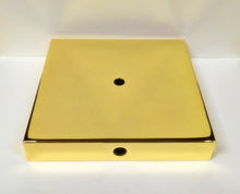Load image into Gallery viewer, METAL LAMP BASES-Round or Square, 5" and 6", Available in 4 Finishes: AB, PB, PN and MBK (1 Pc.)