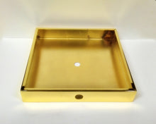 Load image into Gallery viewer, METAL LAMP BASES-Round or Square, 5" and 6", Available in 4 Finishes: AB, PB, PN and MBK (1 Pc.)