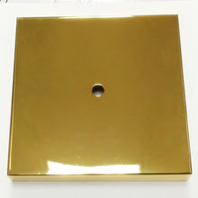 Load image into Gallery viewer, METAL LAMP BASES-Round or Square, 5" and 6", Available in 4 Finishes: AB, PB, PN and MBK (1 Pc.)