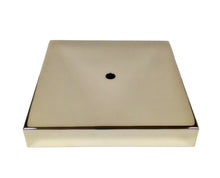 Load image into Gallery viewer, METAL LAMP BASES-Round or Square, 5" and 6", Available in 4 Finishes: AB, PB, PN and MBK (1 Pc.)