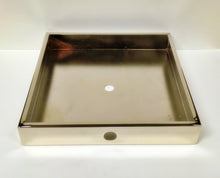 Load image into Gallery viewer, METAL LAMP BASES-Round or Square, 5" and 6", Available in 4 Finishes: AB, PB, PN and MBK (1 Pc.)