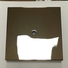 Load image into Gallery viewer, METAL LAMP BASES-Round or Square, 5" and 6", Available in 4 Finishes: AB, PB, PN and MBK (1 Pc.)