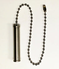 Load image into Gallery viewer, CYLINDER Fan/Socket Pull Chain Available in 5 Finishes AB, BLK, CH, PB AND SN (1 Pc.)